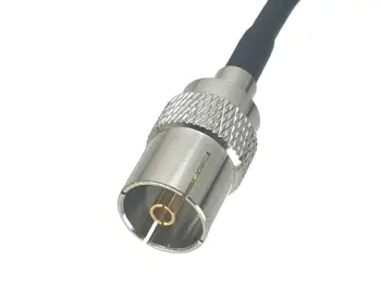 1pc RG174 SMA Priključak na IEC PAL i DVB-T Ženski konektor Konektor za Koaksijalni RF Skakač Kabel s kika dostupne Za antena za radio 4 inča~10 M