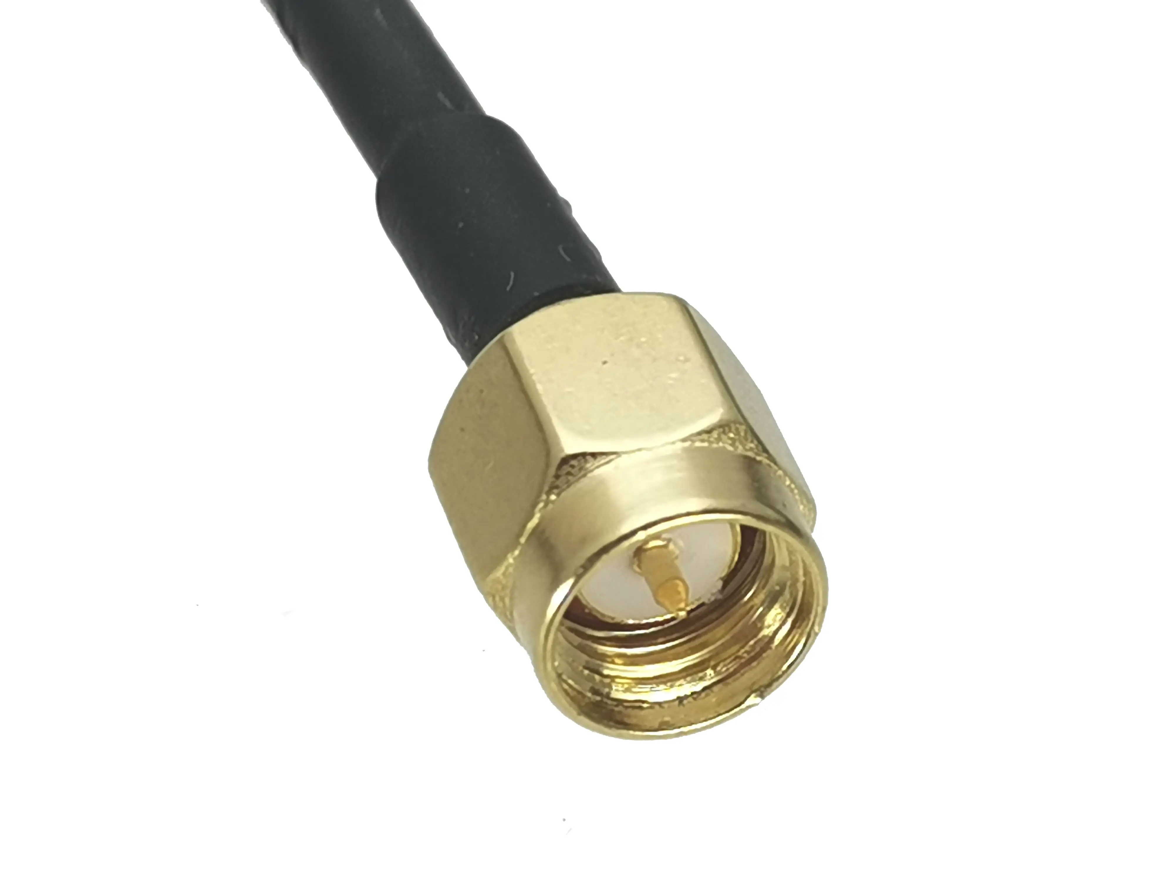 1pc RG174 SMA Priključak na IEC PAL i DVB-T Ženski konektor Konektor za Koaksijalni RF Skakač Kabel s kika dostupne Za antena za radio 4 inča~10 M Slika  2