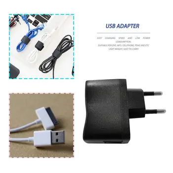 USB Izvor napajanja ac adapter Zidni Adapter MP3 Punjač EU Nožica Hot Prodaja