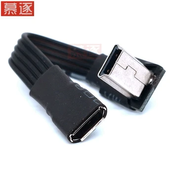 10 CM Mini USB priključak za Mikro USB B ženski kabel za punjač adapter je pretvarač punjač, kabel za prijenos podataka 50 cm 100 cm