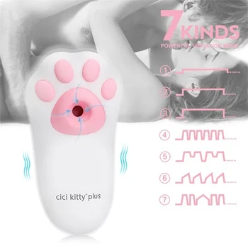7-frekvencijski vibracioni masaža sisa jaja preskakanje klitorisa masturbator ženski mačji nokat seks-igračka za odrasle