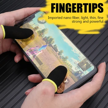 Torbica za prst Gaming Kontroler za Rukav prstiju za PUBG, Zaštićeni od znoja, Osetljiv na ogrebotine Touch-Screen, Igre Rukavice za palac