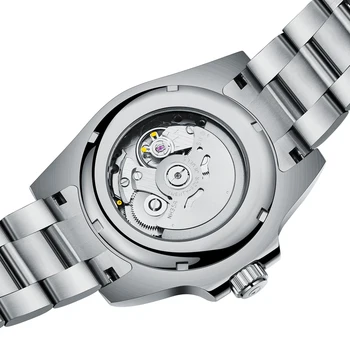 2021 Novi GUANQIN 41 mm gospodo mehanički sat je najbolji brand luksuznih automatski satovi za muškarce od nehrđajućeg čelika NH35 safir kristal