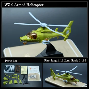 4D Z-9 i Helikopter, Zrakoplov Sastaviti Model Zagonetke Zgrade Slika
