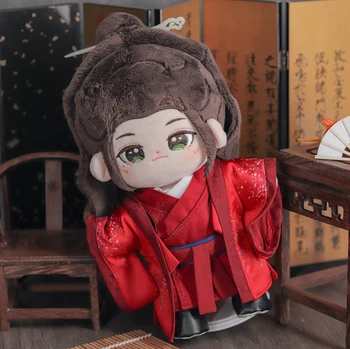 Originalni anime RIJEČ ČAST Shan On Lin Wen Кексинг 20 cm Lutkarska Odjeća DIY Crveni Ogrtač s Izmjenjivim Odijelo Igračke Odijelo Odijelo Pokloni