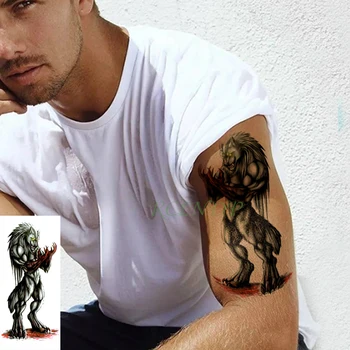 Vodootporne Privremena tetovaža Naljepnica Plemenski totem tetovaže od kane naljepnice flash-tattoo lažni tetoviranje tetovaže stopala za djevojčice žene muškarce