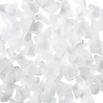 100pc Transparentno Cvijet Akril Razuporne Perle Mat Razuporne Perle Kapica za Izradu Nakita DIY Narukvica