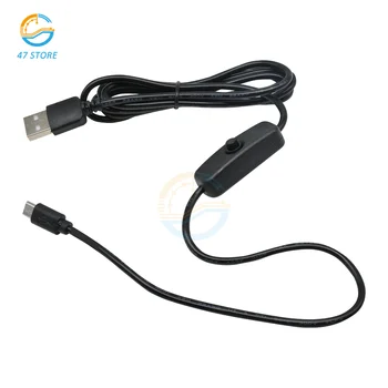 Kabel Za Punjenje i Napajanje Micro USB S Prekidačem za UKLJUČIVANJE/ISKLJUČIVANJE 1,5 m Za Malina Pi