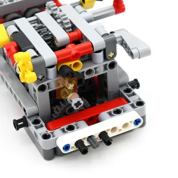 Tehnologija Mehanički grupa 8-Brzinski Mjenjač Set mjenjača MOC Keramička skupština Model Građevinskih blokova Kompatibilan s motorom