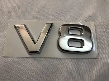 Kromirana ABS Stražnja Oznaka za ikone V8 Završiti V8 Pismo za NIssan Patrol Y62 Armada Pribor za oznake na tijelu 2013 2016 2017