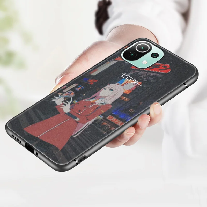 Nula Dva, Draga, u anime-prenosivi FranXX za Xiaomi Mi 11 Lite NE 11i 10T 11T Pro A2 A3 Lite POCO F3 M3 M4 C31 X3 Pro NFC GT Slika  2