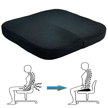 Ured za Jastuk za stolice od pjene s učinkom memorije Soft Auto Ortopedski Invalidska kolica Osnovna Jastuk za ublažavanje bolova u leđima Prijenosni
