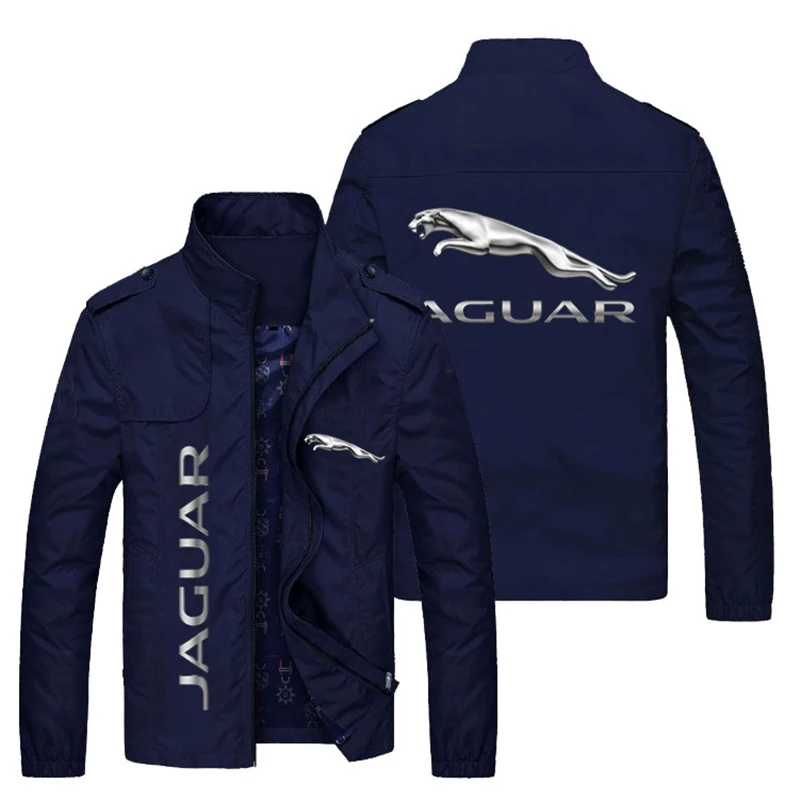 2021 Jesensko-zimska muška jakna Jaguar s logotipom automobila Ispis Ženska jakna Ветровка Funky školska Sportska jakna na otvorenom kaput Slika  2
