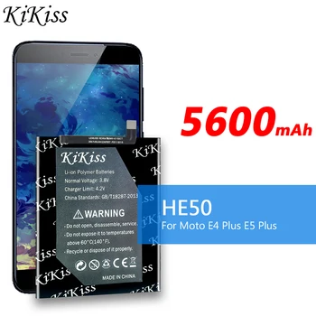 5600 mah HE50 Baterija za Motorola Moto E4 Plus Zamjena Baterije mobilnih XT1773 XT1775 XT1771 XT1774 E5 Plus