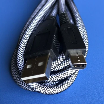 2 u 1 kabel za Punjenje u automobilu za 3DS USB 1,5 m 24 Do Kabel za Sinkronizaciju Podataka za punjač NDSI USB Kabel za prijenos podataka