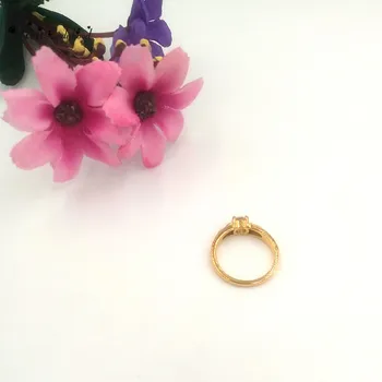Prstenovi od nehrđajućeg čelika FairLadyHood Single CZ Za žene