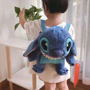 36 cm od samta torba Disney Lilo i Stitch 626 Dječji ruksak Anime Igračke Za Dječaka Lutke Kawai rođendanski Poklon Za djevojčice Lijepe stvari