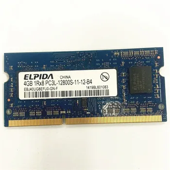 ELPIDA OVNOVA 4 GB 1Rx8 PC3/PC3L 12800S DDR3 1600 Mhz, 4 GB Memorije za laptop Modul laptop SODIMM memorija DDR3 memoria 4 GB 1600 Mhz