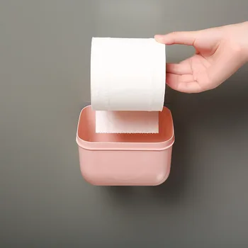 Držač Toaletnog Papira za kupaonicu Vodootporan Zidni Držač Za Telefon Polica Za Toaletni Papir Kuhinja Rola Proizvodnja Lula Ladica Za Pohranu Kutija za maramice