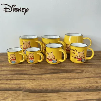 Mugs Disney Crtani Slatka Winnie Pooh Keramičke šalice QQ Šalice Toplinski office šalice za mlijeko Kava mugs Poklon mugs