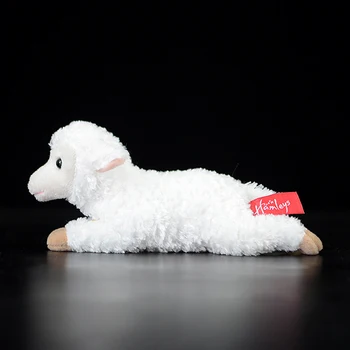17 cm Savršena Laž Ovce Imitacija Lutka Slatka Bijela Ovna Ovan Soft male Životinje Kawai Soft Pliš Igračku Dječji Božićni Poklon Mini