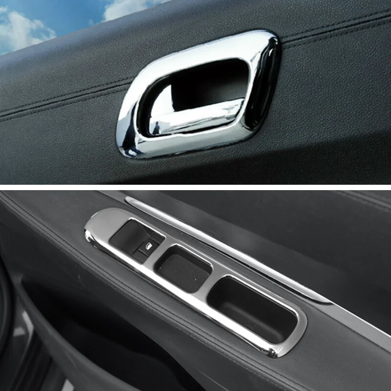 Za Peugeot 3008 dodatna oprema ABS Хромированное ogledalo Ručka vrata automobila naslon za ruku gumb za prebacivanje prozora završiti odgovara 2009- Slika  2