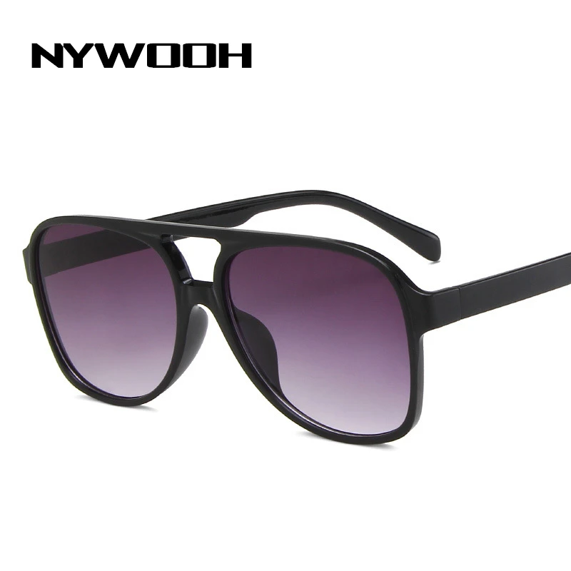 NYWOOH 2022 Sunčane naočale Ženske Berba žute Marke dizajnerske sunčane naočale Ženske Prevelike Naočale Popularne Nijanse bodova UV400 Slika  1