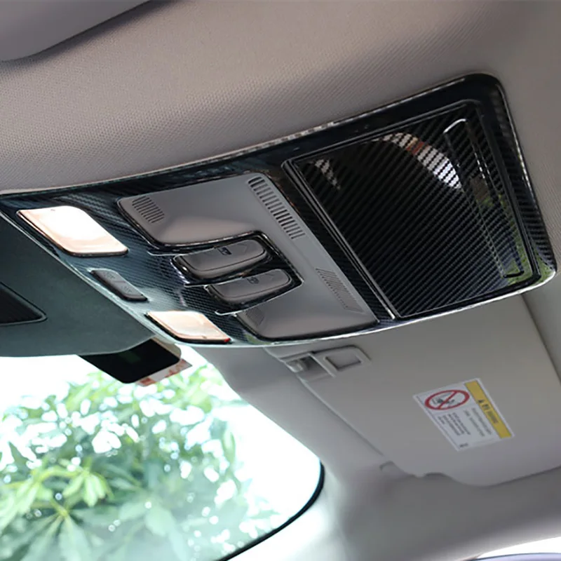 Za Ford Escape Kuga 2020 2021 Automobil Od Nehrđajućeg Čelika Prednja svjetla Za Čitanje Poklopac Žarulje Završiti Okvira Pribor, Karbonskih Vlakana Slika  5