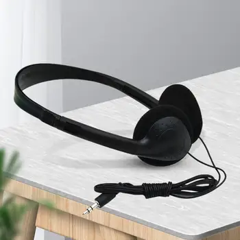 Prijenosni Solidne 3,5 mm Dobar Zvučni Efekt Ožičen Slušalice ABS Ožičen Slušalice Univerzalne za studente