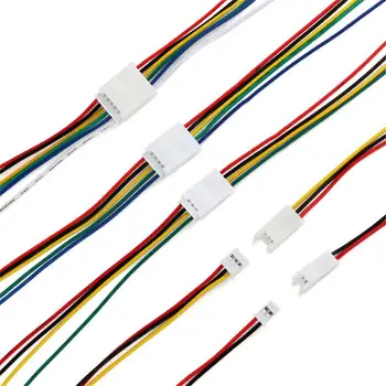50 CM 24AWG 500 mm HY2.0 HY 2,0 korak Muški Ženski Produžni kabel 2P/3P/4P/5P/6P/7P/8-pinski ožičenje kabel 2,0 mm korak je izrađen po mjeri