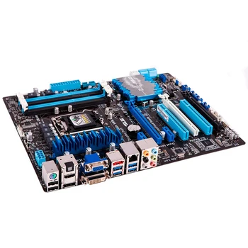 LGA 1155 Matična ploča Asus P8Z77-V LE PLUS Core i7/Core i5/Core i3 DDR3 2400 Mhz USB3.0 DVI VGA CrossFireX Intel Z77 Placa-mãe