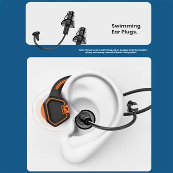 Za xiaomi Huawei Slušalice s koštane vodljivosti IPX8 Vodootporan Bežične Slušalice Sportske slušalice za plovidbu na otvorenom Bluetooth 5.1
