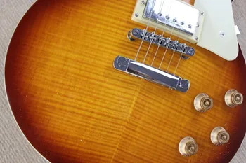Kvalitetna električna gitara G Standard s potpisom Jimmy Page Sunburst