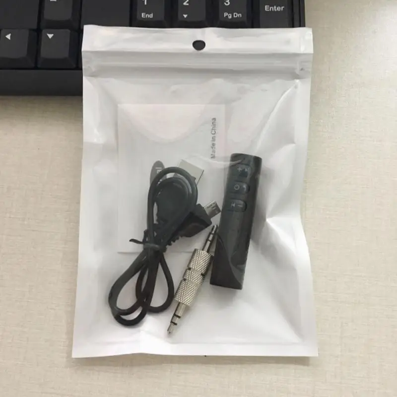 Bežični Bluetooth 4.2 Prijemnik Za Slušalice Adapter Odašiljača 3,5 mm Priključak Za Automobilsku Glazbe MP3 Audio Prijemnik Slušalice za telefoniranje bez korištenja ruku Slika  1