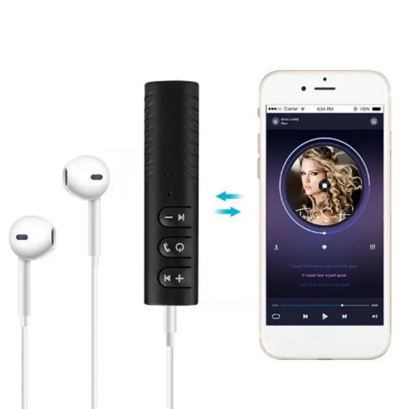 Bežični Bluetooth 4.2 Prijemnik Za Slušalice Adapter Odašiljača 3,5 mm Priključak Za Automobilsku Glazbe MP3 Audio Prijemnik Slušalice za telefoniranje bez korištenja ruku Slika  2