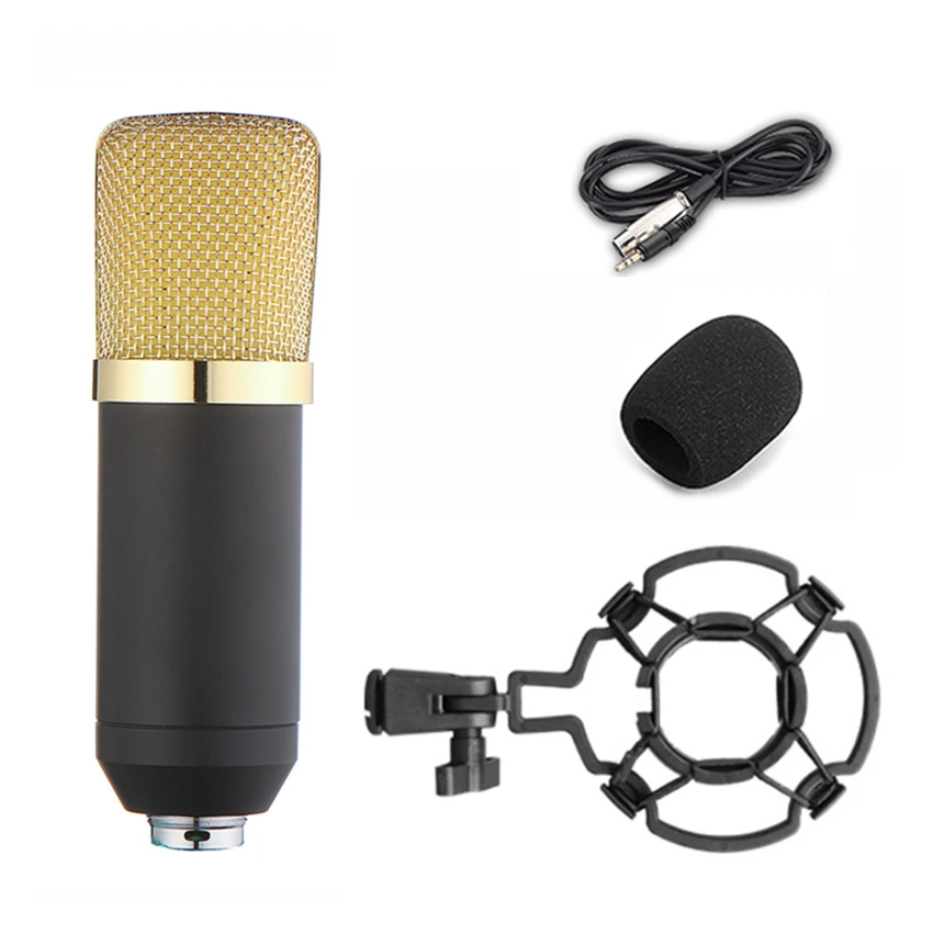 BM700 Profesionalni Kondenzatorski Mikrofon Kit za Transkripciju uređaji studio Zvučna kartica MK026F Slika  3