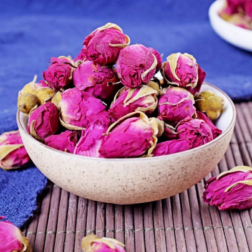 Pink Čaj od Osušene Ruže Ruže Pinyin Jestiva Čaj Od Ruže Svježe Cjeđenim Pupoljci na Veliko priborom Za jelo i kuće Slika  3