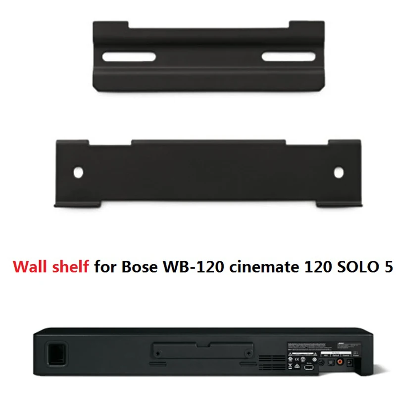 Zvučna ploča za Zidno Postolje Metalna Polica Za Bose WB-120 Cinemate 120 SOLO 5 Nosač Zvučnika Pribor Za Audio Nosač Slika  1