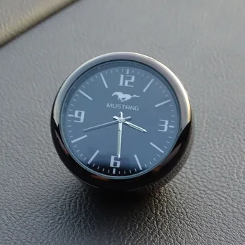 Dekoracija automobila satovi su promjene u unutrašnjosti vozila e-kvarc za styling automobila Ford Mustang