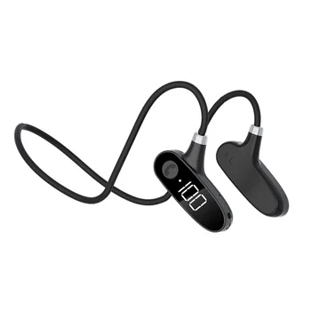 Bežične Slušalice sa koštane vodljivosti TWS Bluetooth 5.2 Slušalice Ne u uhu IPX7 Vodootporan Sportski Slušalice Za trčanje S mikrofonom