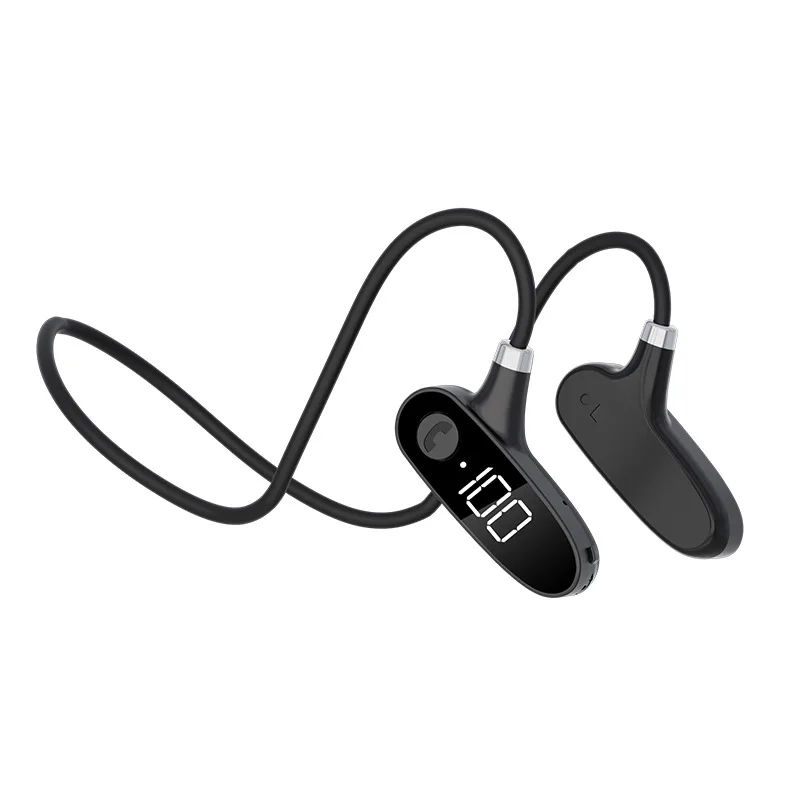 Bežične Slušalice sa koštane vodljivosti TWS Bluetooth 5.2 Slušalice Ne u uhu IPX7 Vodootporan Sportski Slušalice Za trčanje S mikrofonom Slika  0