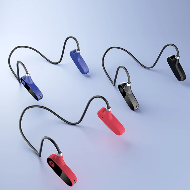 Bežične Slušalice sa koštane vodljivosti TWS Bluetooth 5.2 Slušalice Ne u uhu IPX7 Vodootporan Sportski Slušalice Za trčanje S mikrofonom Slika  3