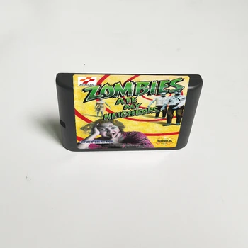 Zombi jede mojih susjeda - 16-bitna igraća karta MD uložak za igraće konzole Sega Megadrive Genesis