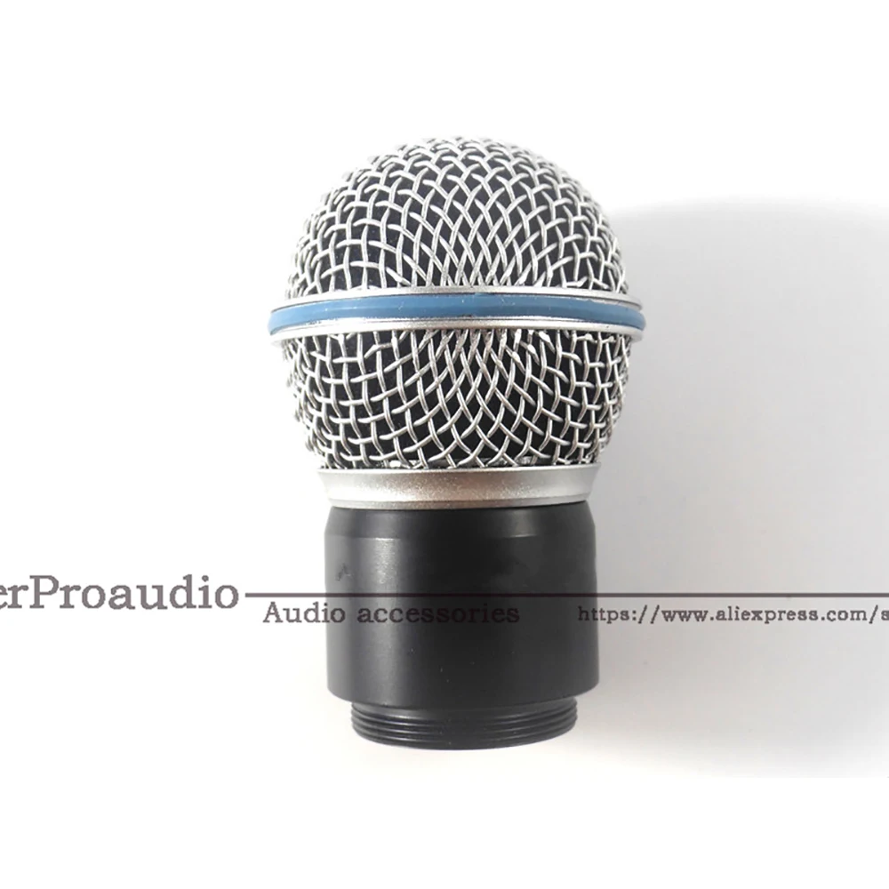 Smjenski Nadvoji микрофонная rešetka s loptu glavom s kapsulama za Shure SM58S SM58LC BETA58 BETA58A BETA PGX24 SLX24 Slika  1