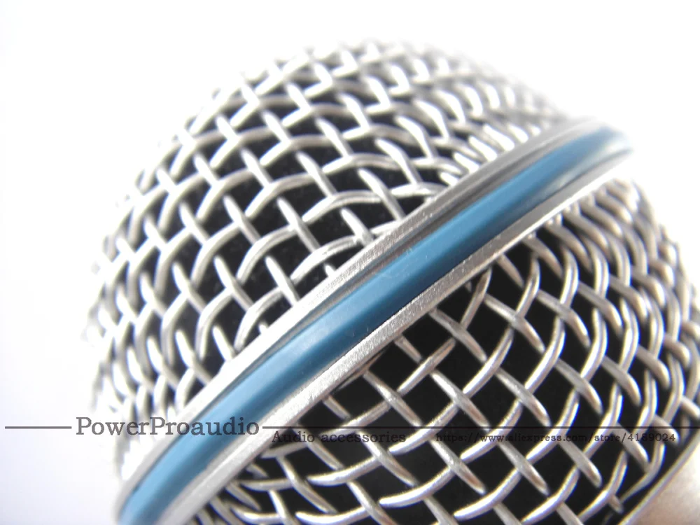 Smjenski Nadvoji микрофонная rešetka s loptu glavom s kapsulama za Shure SM58S SM58LC BETA58 BETA58A BETA PGX24 SLX24 Slika  3