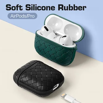 Prozračna kožna torbica za Apple Airpods Pro 3 Bežične Bluetooth slušalice Mekana torbica TPU za Air mahuna 1 2 3 Torbe za punjače