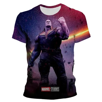 Novo ljeto Marvel Malloc Rukavice Majica sa po cijeloj površini, za muškarce, za žene, Za djecu 3D t-shirt kratki rukav Svakodnevne vrhovima Cool Super heroj Majica 2021