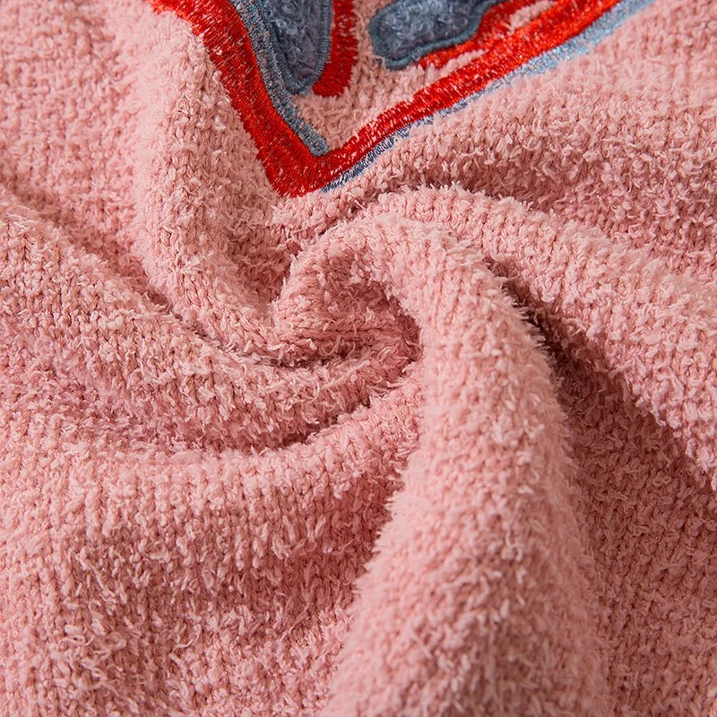 Pletene džemper Za muškarce i žene slomljenog srca Pismo Harajuku Vrhovima Besplatan topli pulover Jesen zima Japanski djevojke puloveri veste Slika  4