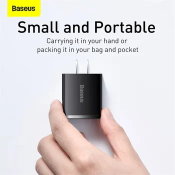 Baseus 30 W USB Punjač Tip C Dual USB Brzo Punjenje za Laptop Adapter za putovanja PD Punjač za iphone 12 13 pro Huawei Xiaomi