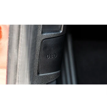 Za-BMW serije 3 E90 E91 E92 E93 Poklopac dijagnostički adapter OBD Crna Traka LHD Ukrasni Poklopac 51437147538